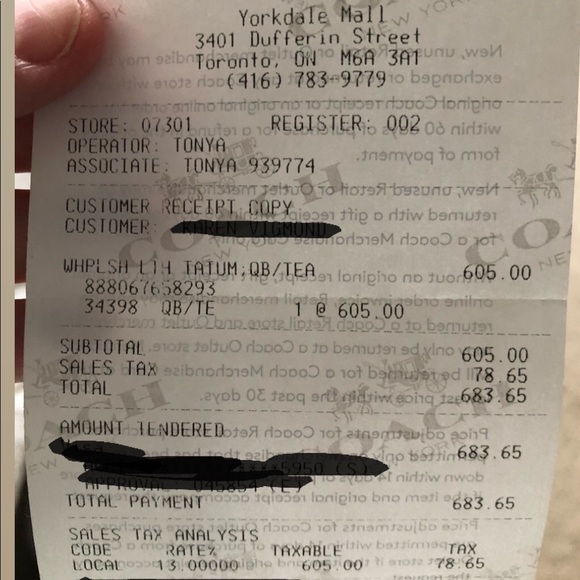 Coach Whiplash Tatum Tote - Picture 8 of 8